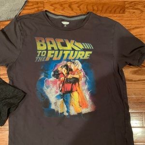 Back to the Future Men’s Tee Shirt-Men’s Small